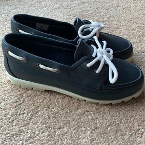 Lands end waterproof rain shoes